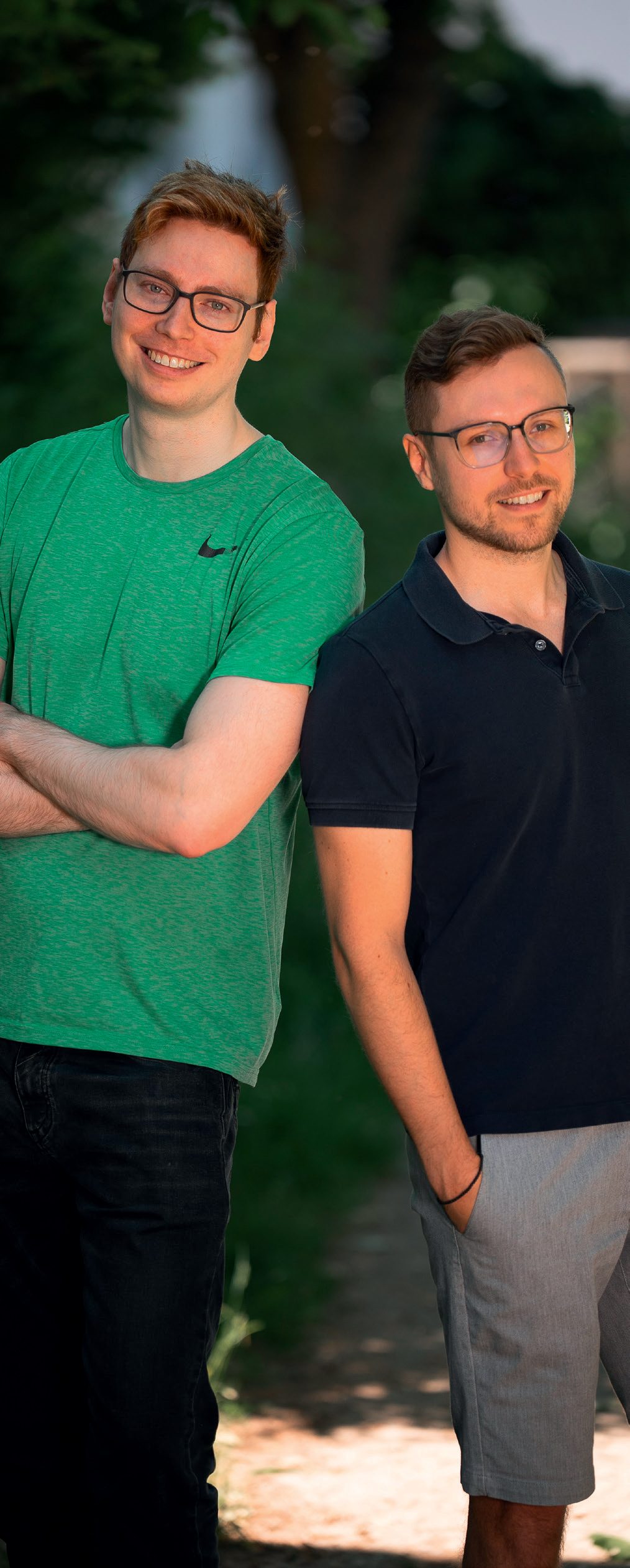 Florian Knorr und Lukas Grell, die Gründer von MeinBetreuungsbüro